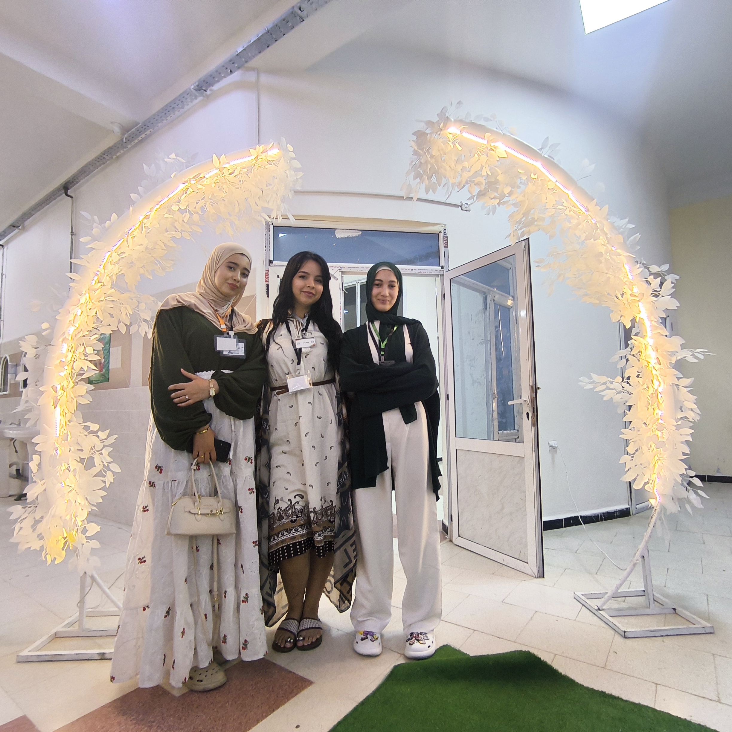 مشاركة نادي المشكاة في معرض النوادي العلمية – يوم الاول –