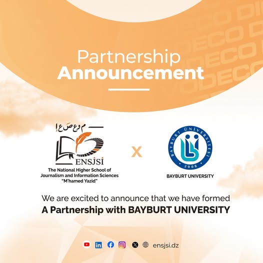 Academic Cooperation and Partnership Agreement Signed Between ENSJSI and Bayburt University in Türkiye